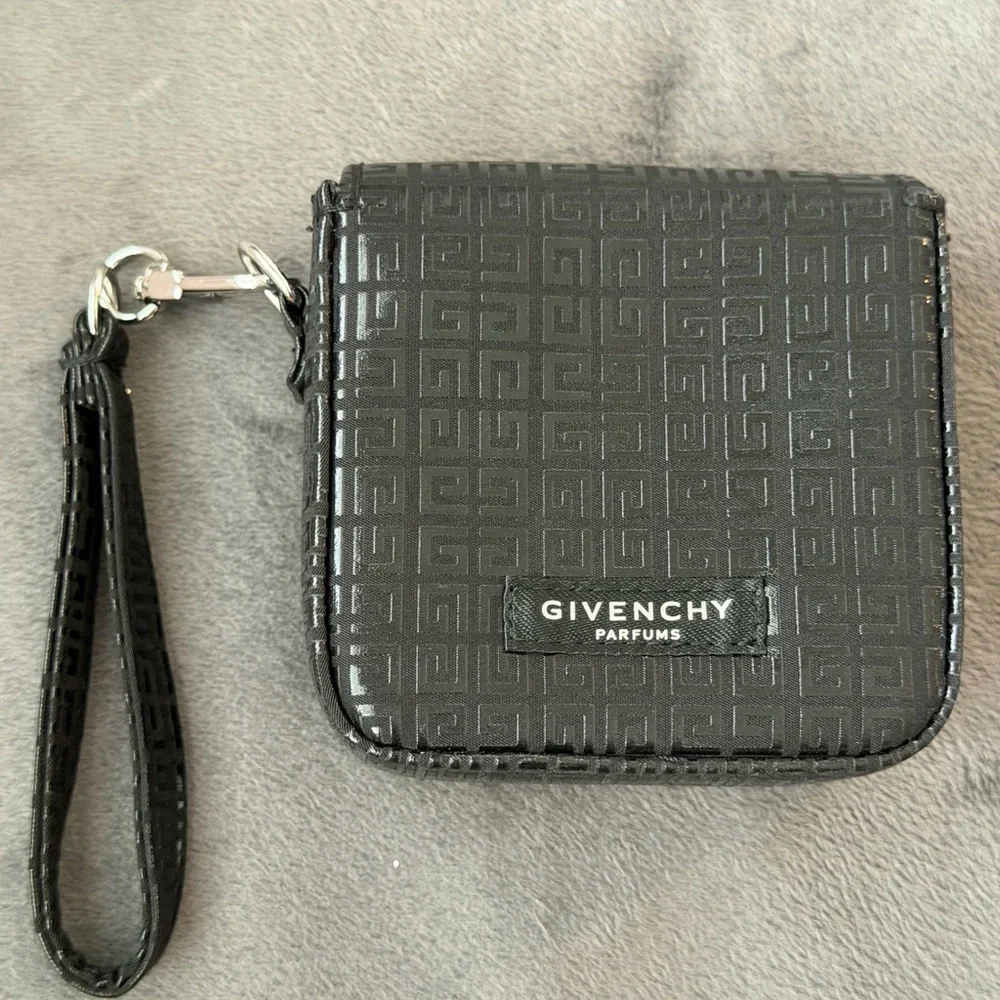 Givenchy Black Embossed Wristlet Coin Purse and AirPods Holder - GWP - Picture 7 of 12